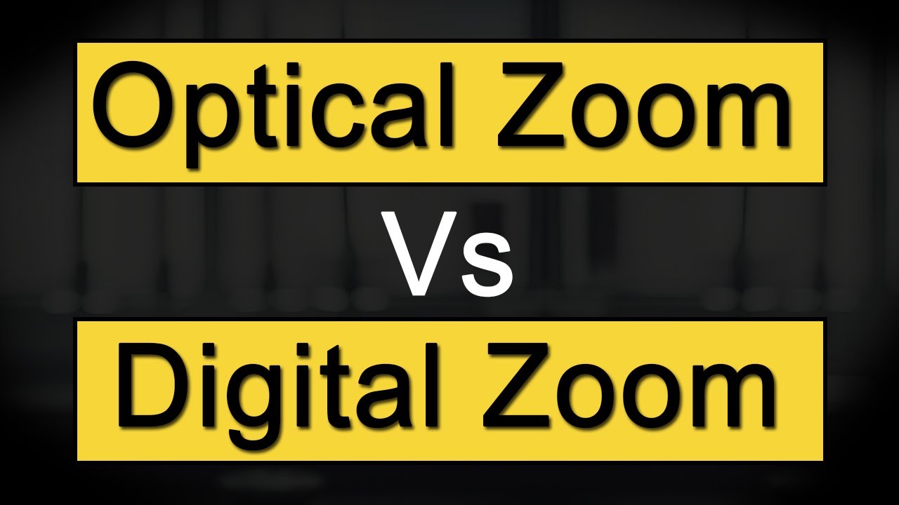 Optical Zoom vs Digital Zoom in hindi YouTube