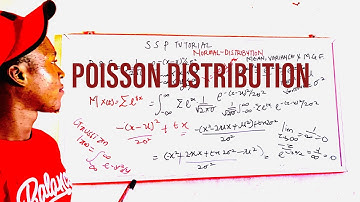 Introduction to poisson Distribution - probability and statistics | Mean, Variance and MGF