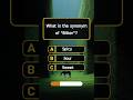 English Synonym Quiz Part 2 #quiz #trivia #english #learning