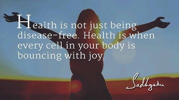 Why Do People Get Thyroid Problems and What Are The Solutions? - Sadhguru on Easy Things to do