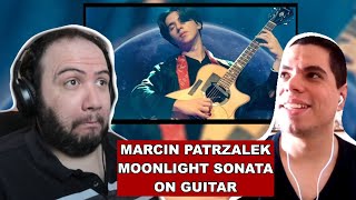 Marcin Patrzalek - Moonlight Sonata on Guitar (Live Performance) - TEACHER PAUL REACTS