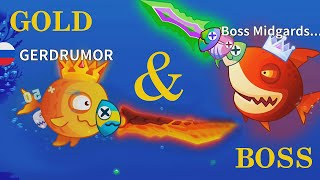 Fish.IO-A new battle.  GOLD  &  Boss Shark screenshot 2