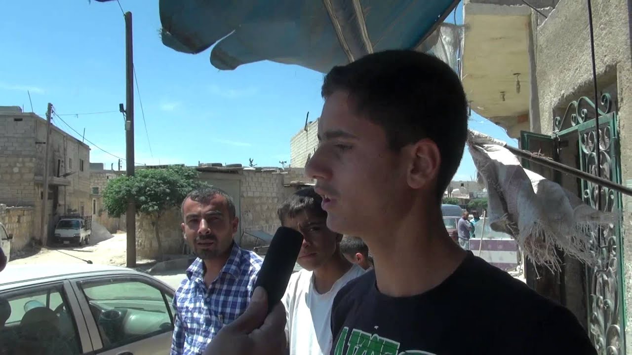 ريف حلب - جولة في بلدة تلجبين للوقوف على الدمار و أحوال المواطنين3