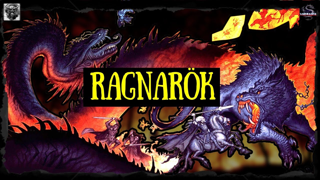 📯 En La Mitología Nórdica El Fin Del Mundo o RAGNAROK, el ocaso de los ...