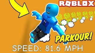 Run On Walls To Level Up Roblox Parkour Simulator Youtube - roblox wall run physics