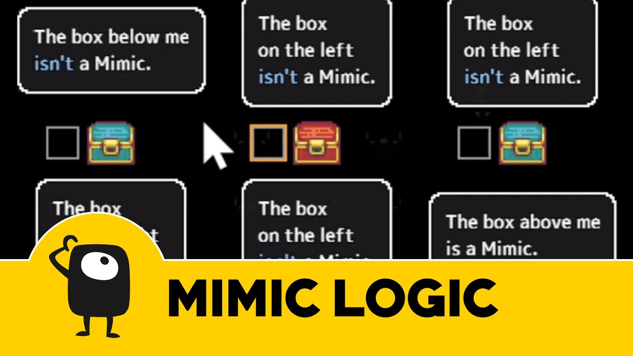 @Electrondance plays the demo of Mimic Logic

Game: https://store.steampowered.com/app/2455920/Mimic_Logic/

#thinkygames #puzzlegame #game

ThinkyGames.com is an initiative of Carina Initiatives, who may have professional relationships with individuals and businesses related to the content of this video. See our Editorial Policy for details: https://thinkygames.com/editorial-policy/