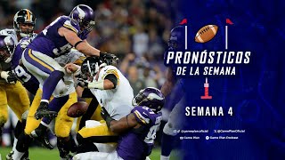 Pronósticos Semana 4 NFL 2025