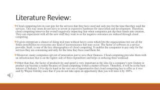 Cloud Computing Project PPT