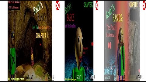 Baldi Basics Deep Dark Ch 1-Ch 3