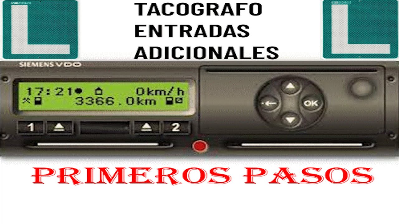 Tacógrafo, Entradas Adicionales, SI NO
