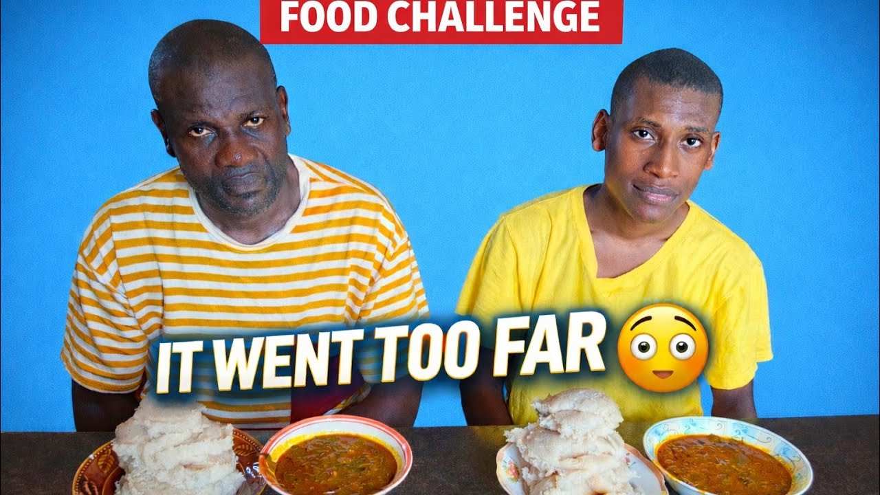 КУЛИНАРНЫЙ ЧЕЛЛЕНДЖ 😅🔥 Отец и сын зашли слишком далеко с этим фуфу и огбоно