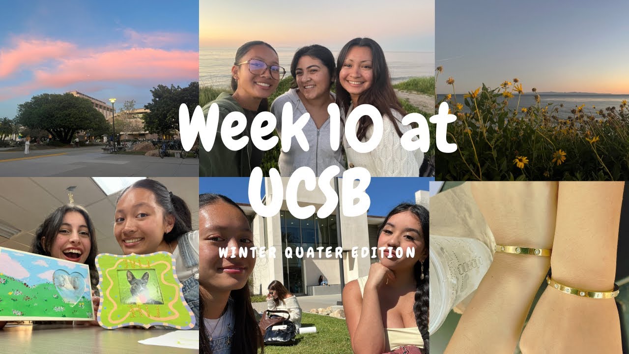 College Diaries: Finals Week @ UCSB 📖 - YouTube