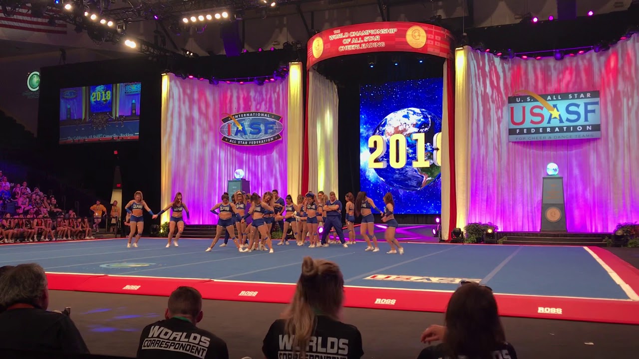 California all stars Team Reckless Worlds 2018