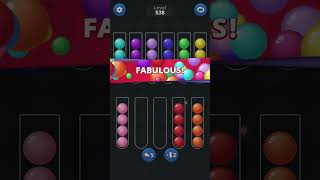 Ball Sort by Infinite Joy (V2): Levels 537, 538, 539