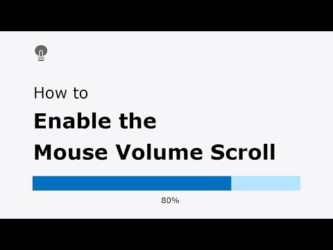 🔵 How to enable the Mouse Volume Scroll in Turn Off the Lights browser extension?