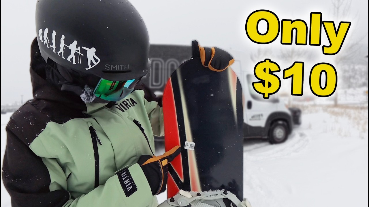 Я купил сноуборд Goodwill