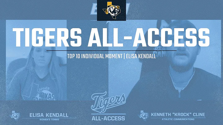 Tigers All-Access | Elisa Kendall | @ETBU_Tennis |...