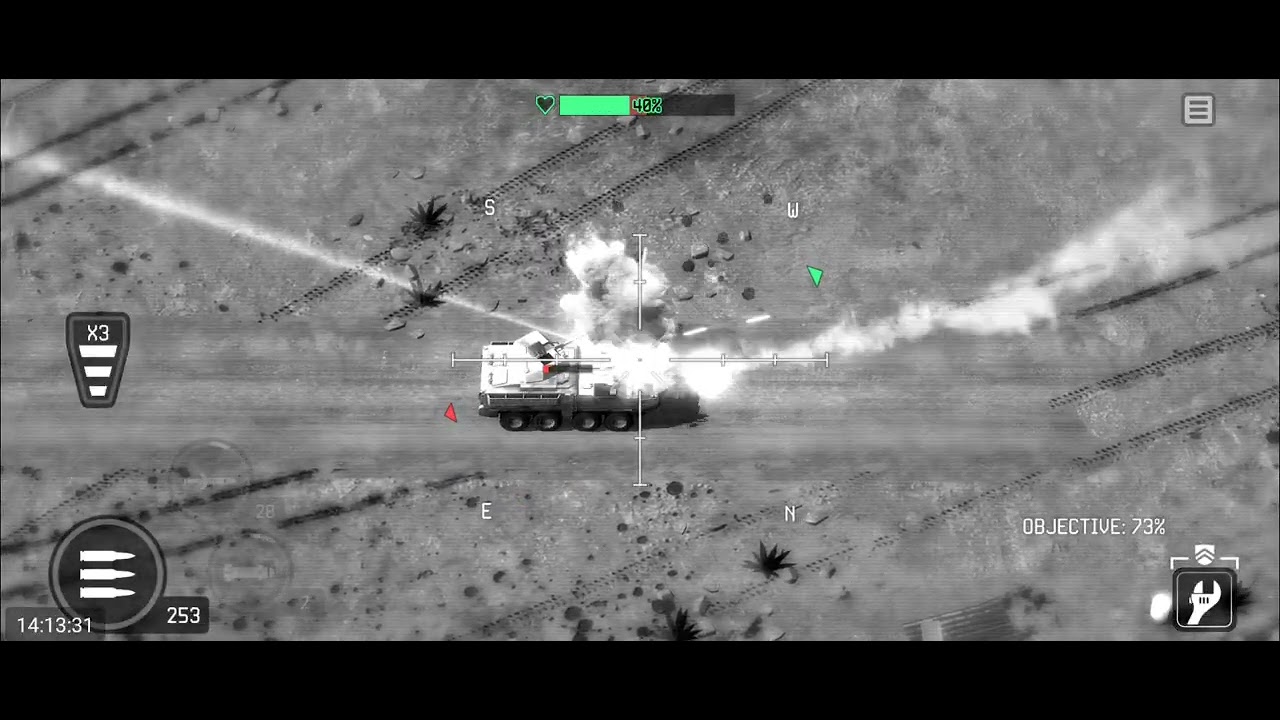 War Drone Game Level 3 Mission 3