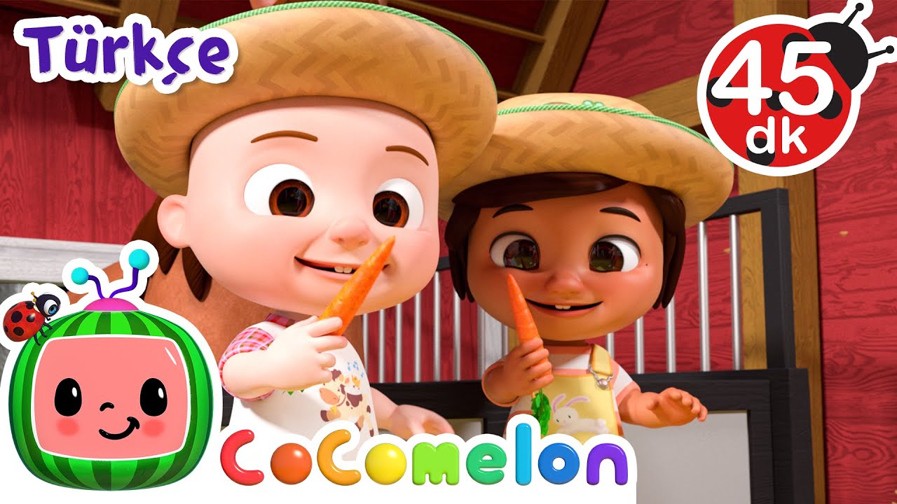 Yaşasın Sebzeler 🥦 CoComelon | Çocuk Çizgi Filmleri | Moonbug Kids Türkçe