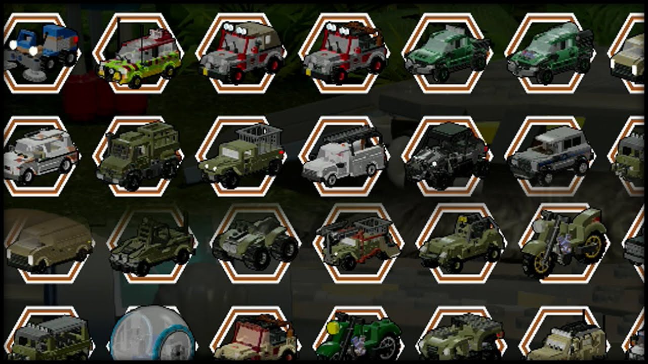 vehicles world jurassic Vehicles YouTube   All Unlocked!  World  LEGO Jurassic