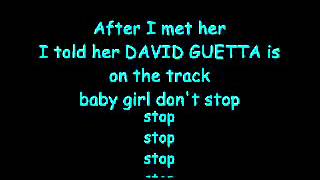 David Guetta Feat. Taio Cruz & Ludacris- Little Bad Girl Lyrics