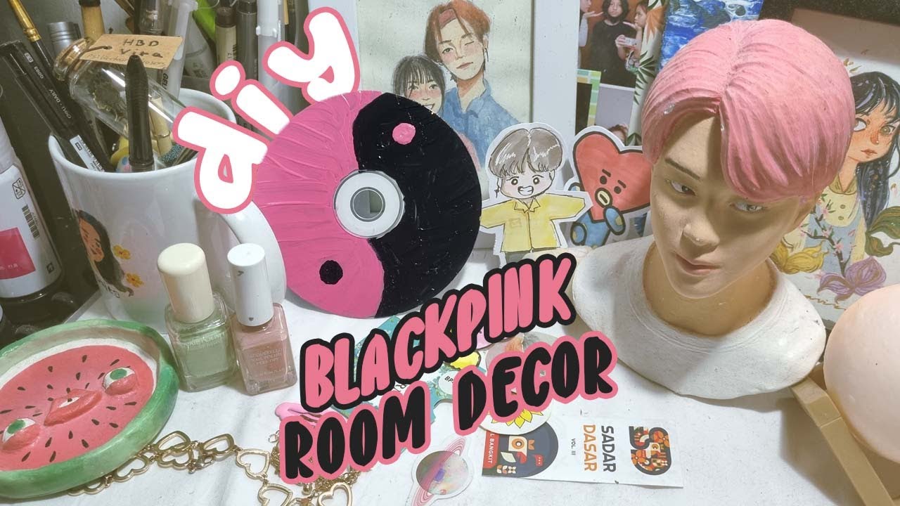 diy room decor blackpink | virakkuma 🧸🦋🌸💗 - YouTube