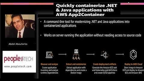 Java and .NET Application Containerization with AWS - Demo Video