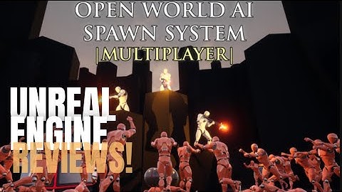 Unreal Engine Marketplace Honest Reviews: Open World AI Multiplayer Spawn System