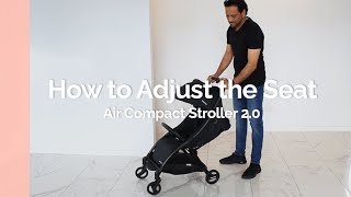 How to recline and adjust footrest Air Compact Stroller 2 0