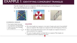 N 5.6 Prove Triangle Congruence by ASA & AAS