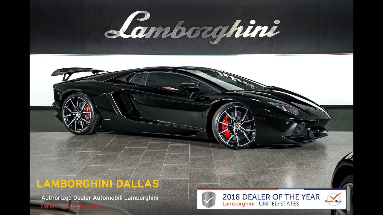 2015 Lamborghini Aventador LP 700-4 Nero Aldebaran 18L0091A - YouTube