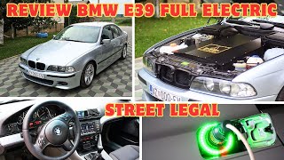 Обзор полностью электрического BMW e39, уличного легального автомобиля