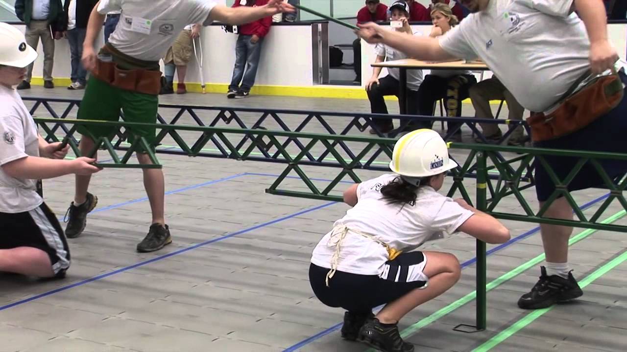 ASCE Steel Bridge Competition at SUNY Canton YouTube