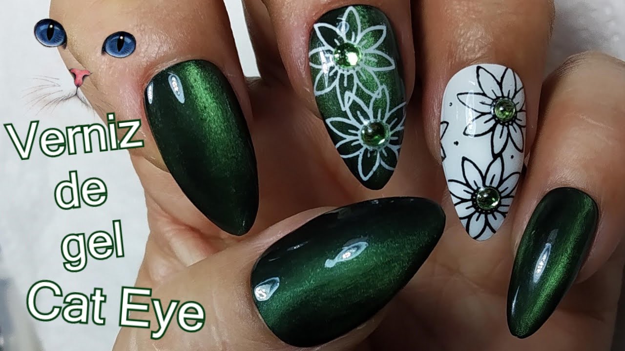 CAT EYE NAILS Passoapasso simples com Verniz de Gel Cat Eye // Cat