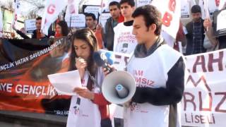 Tgb Bursa Liseli 24 Mart Ygs Eylemi