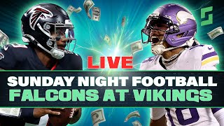 Falcons vs Vikings LIVE STREAM Sunday Night Football Bets Props Parlays The Underachievers