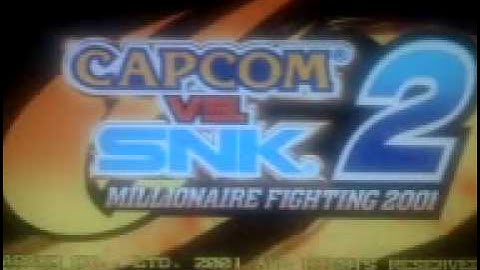 capcom vs snk 2 arcade intro