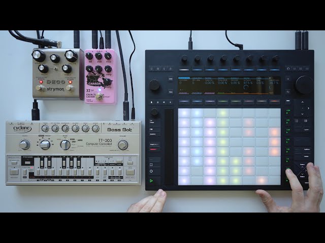 Dark music you can dance to | Push 3 standalone and 303 live