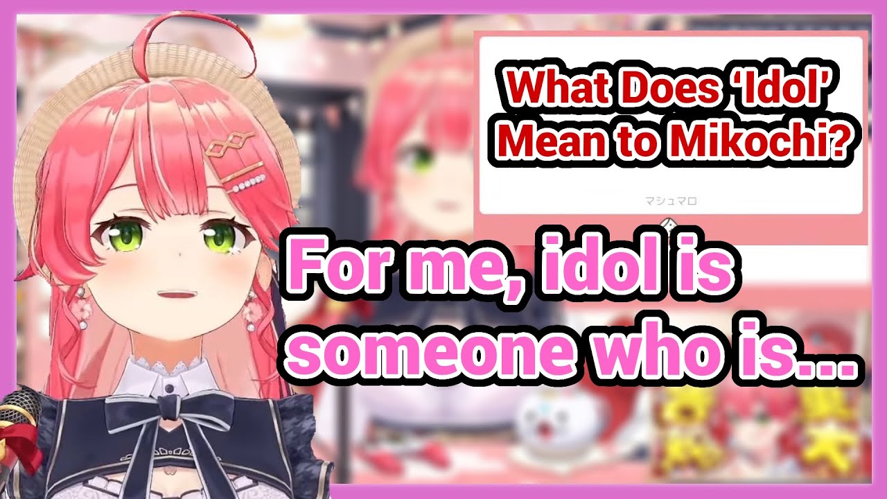 What Does ‘Idol’ Mean to Miko? A Really Deep, Beautiful Answer!!!