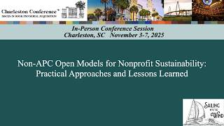 Non-APC Open Models for Nonprofit Sustainability: Practical Approaches and Lessons Learned