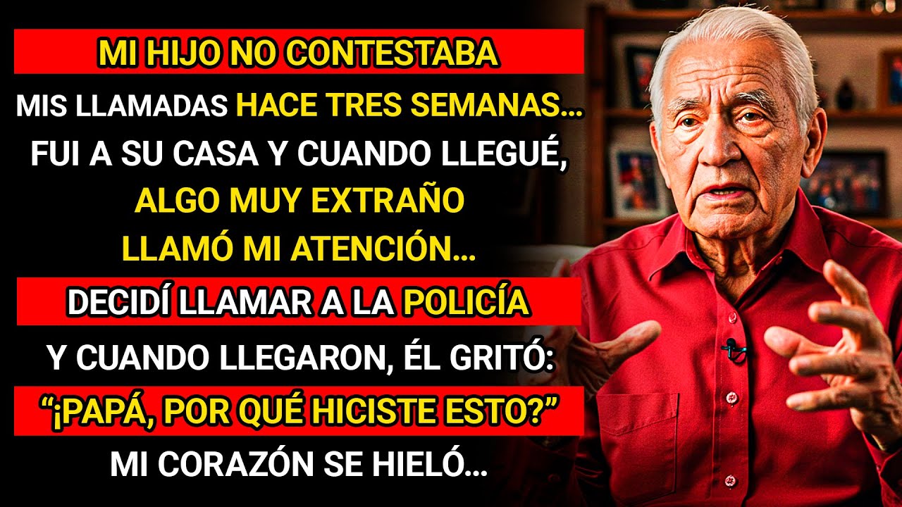 MI HIJO IGNORÓ MIS LLAMADAS DURANTE TRES SEMANAS… DECIDÍ LLAMAR A LA POLICÍA CUANDO DESCUBRÍ QUE…