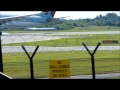 Qatar Airays A330 landing at Manchester Airport