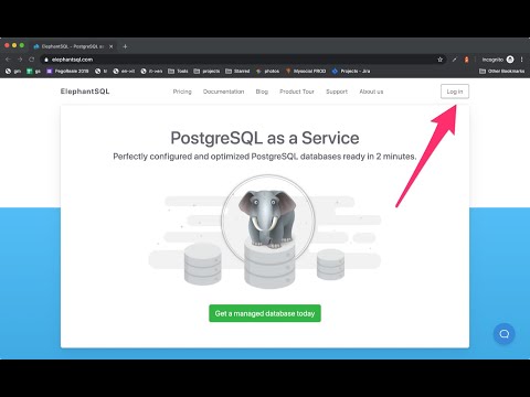 elephant sql setup