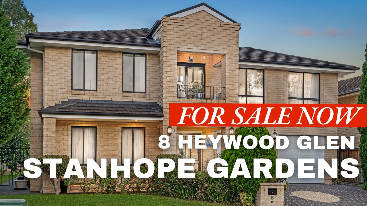 For Sale Now: 8 Heywood Glen, Stanhope Gardens - Walk to Kellyville Station - Irving G Property