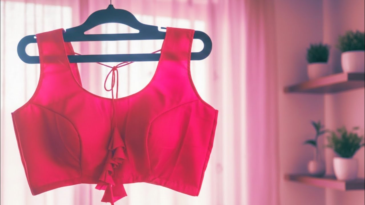 Stylish Sleeveless Cuff Prince Cut Blouse  स्लीव्हलेस कफ घालून सुंदर प्रिन्स कट ब्लाउज #live.