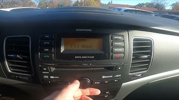 How to Use PTY Function in Car Radio in Ssangyong Korando III ( 2010 – 2016 ) - Enable Disable PTY