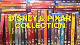 Disney \& Pixar Blu-Ray and DVD Collection 2022