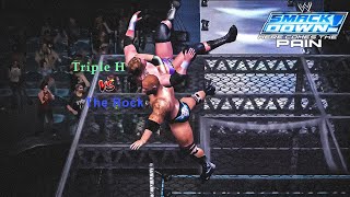 The Rock vs Triple H (Hell in a Cell Match) (SMACKDOWN! Mode) | WWE SmackDown! Here Comes the Pain