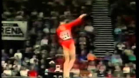 Ye Linlin - 1993 Worlds AA Prelims - Balance Beam