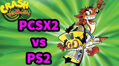Crash Twinsanity PCSX2 vs PS2 (1080p 60fps)
